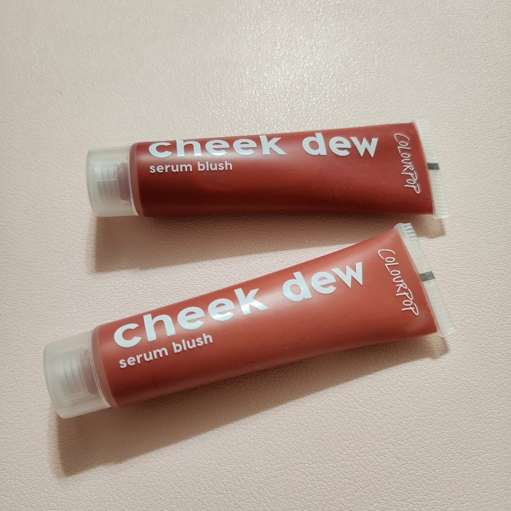 Colourpop Cheek Dew Serum Blush rumours and starfruit NEW WITH SEAL